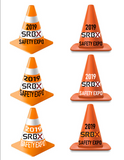 Traffic Cone - Striped