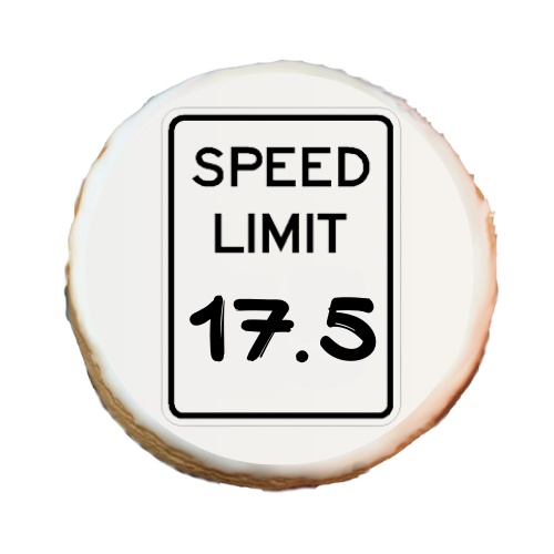 Driving - Speed Limit 17.5 MPH