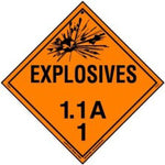 DOT Placard - Explosives