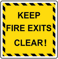 Exits - Keep Exits Clear