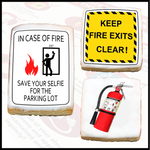 Bundle of 72 Cookies - All-In-One Fire Safety Trio