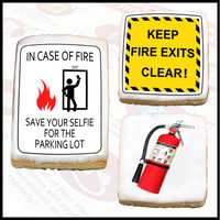 Bundle of 72 Cookies - All-In-One Fire Safety Trio