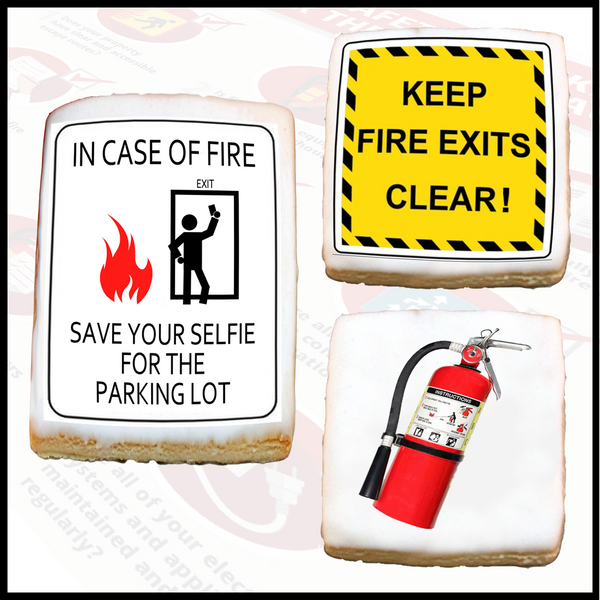 Bundle of 72 Cookies - All-In-One Fire Safety Trio