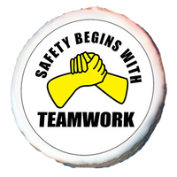 Teamwork - Safety Begins with Teamwork (2 arms)