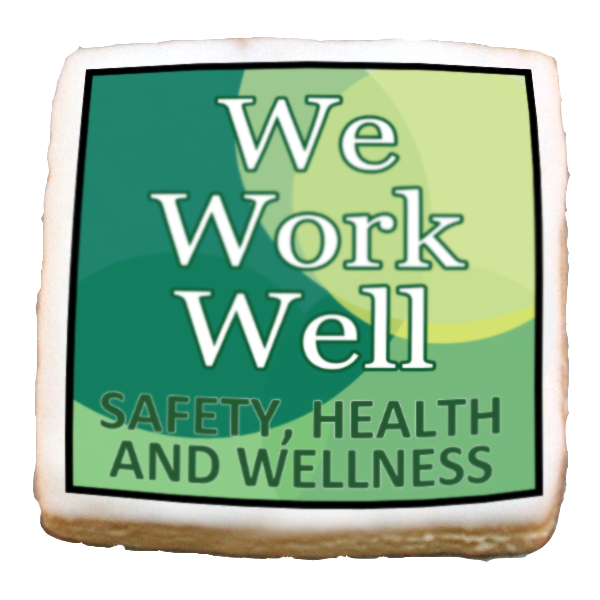 Wellness - We Work Well - boxed message