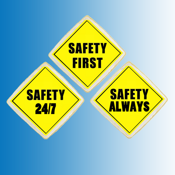 blue safety first
