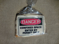 Confined Space Enter By Permit Only