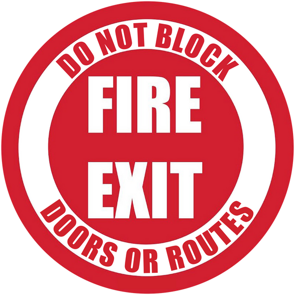 Exits - Do Not Block