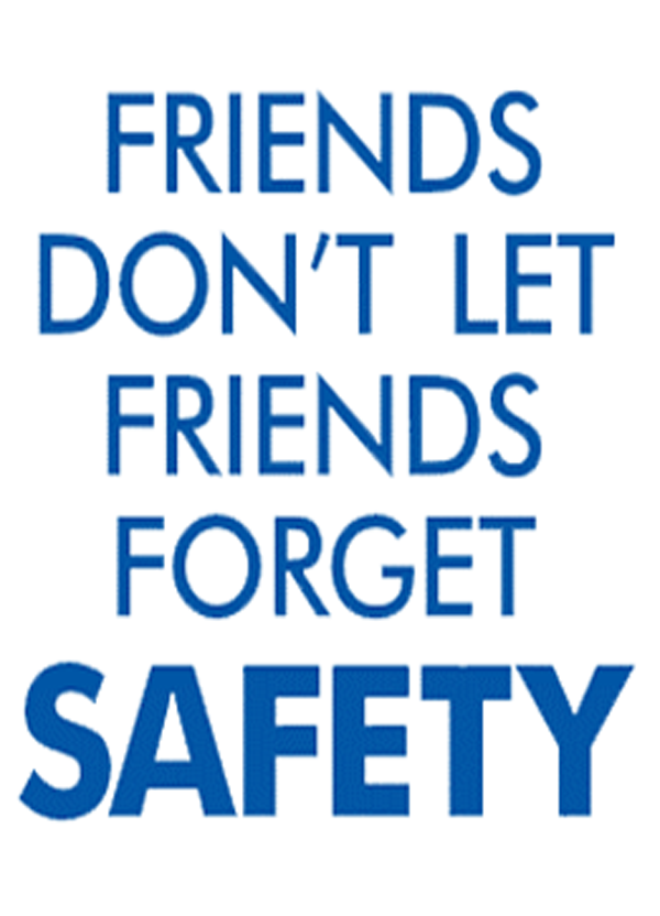 Friends Don't Let Friends Forget Safety – Celebrate Safety, Inc.