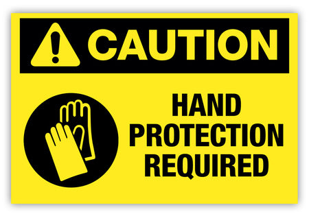 Hand Protection Required