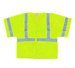 Vest Neon Yellow - with sleeves