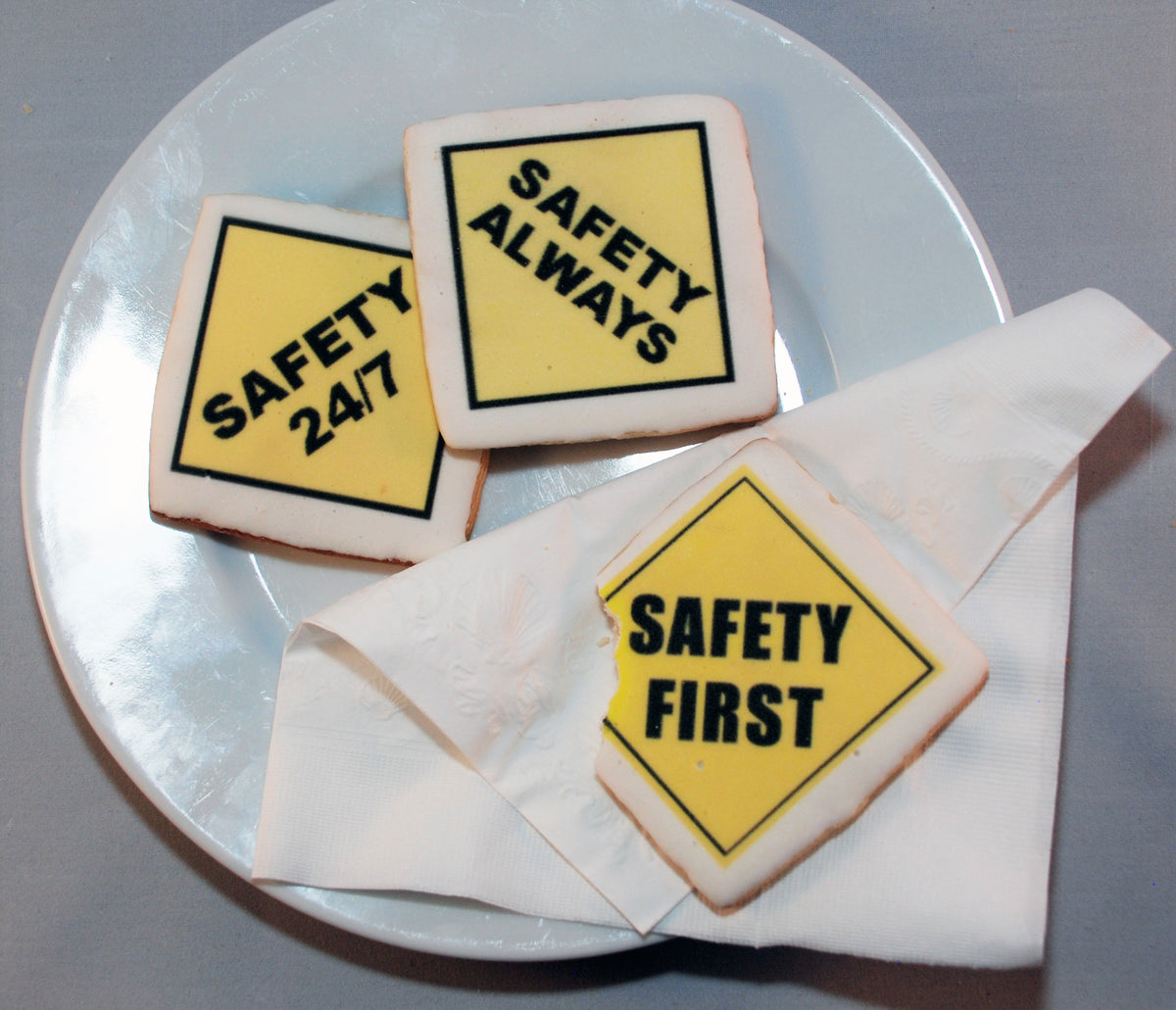 Bundle of 72 Cookies - Safety First Trio – Celebrate Safety, Inc.