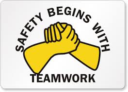 Teamwork - Safety Begins with Teamwork (2 arms)