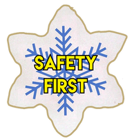 Holiday - Safety First Snowflake