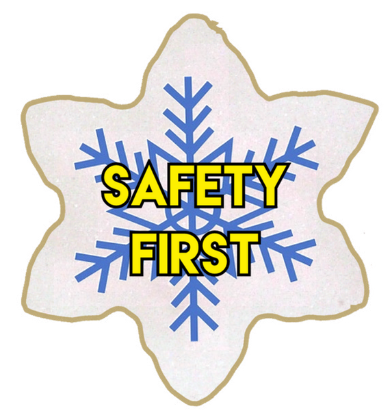 Holiday - Safety First Snowflake