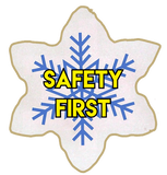 Holiday - Bundle of 72 Cookies - Mitten Safe Holidays
